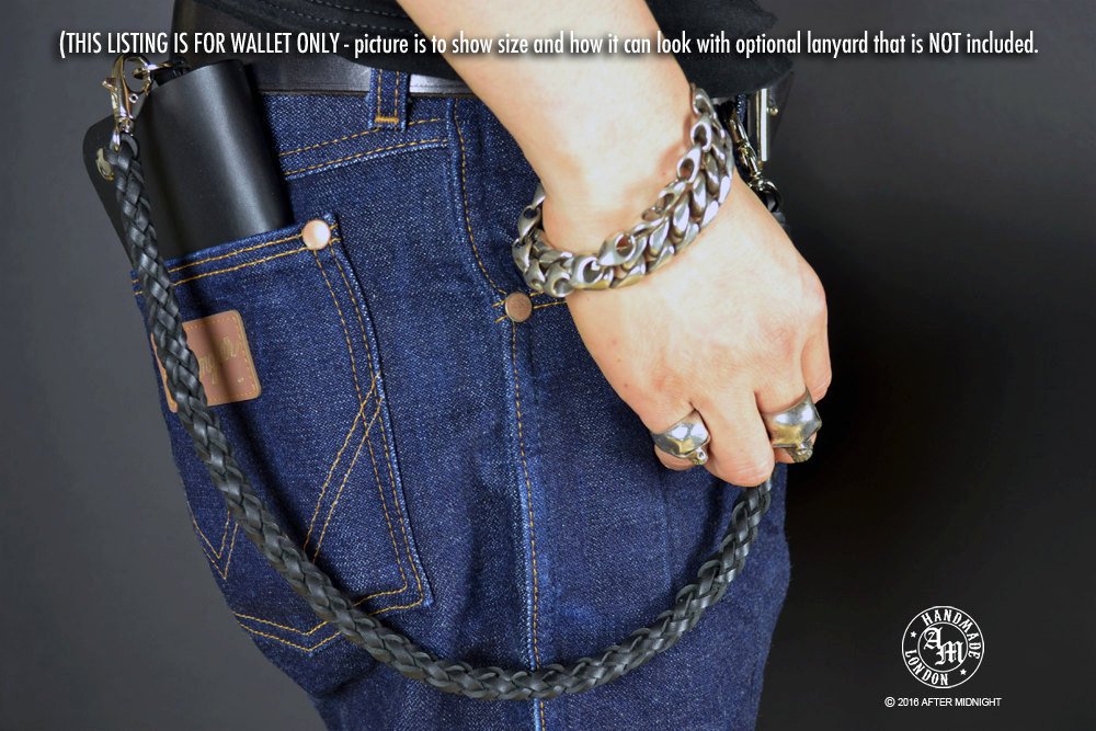 Trucker Wallet 'Standard' in Black - Long